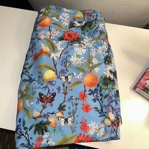 Orlebar Brown Blue Floral Swim Trunks